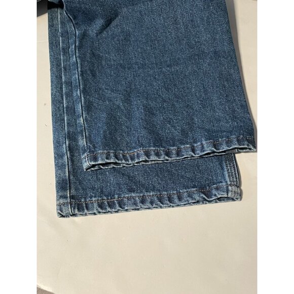 Wrangler jeans mens 33 x 31 carpenter utility pockets 94LS0DV blue - Picture 6 of 8